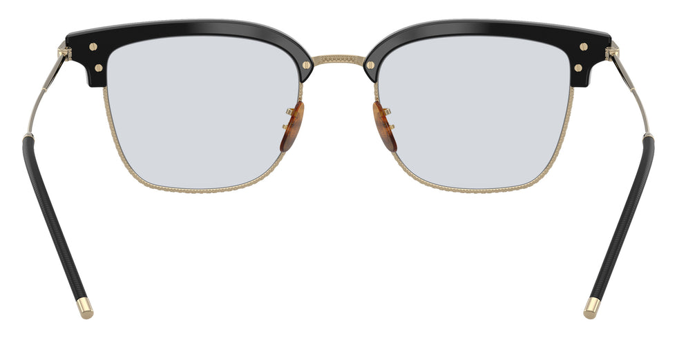 Oliver Peoples OV1354T TK-12 5035 50 - Black/Gold / Demo Lens Blue Wash #id:ov1354t5035_s:100115