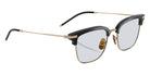 Oliver Peoples OV1354T TK-12 5035 50 - Black/Gold / Demo Lens Blue Wash #id:ov1354t5035_s:100120
