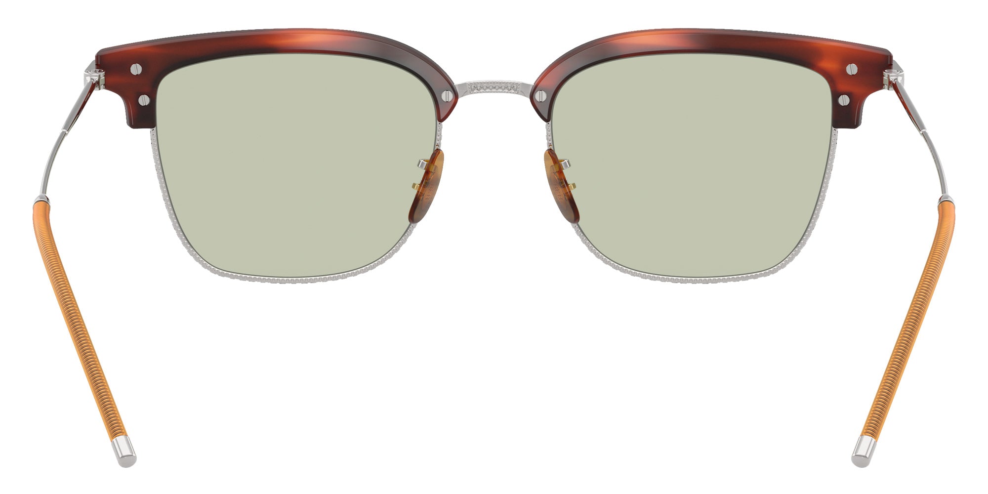 Oliver Peoples OV1354T TK-12 5254 50 - Tuscany Tortoise/Brushed Silver / Demo Lens Green Wash #id:ov1354t5254_s:102115
