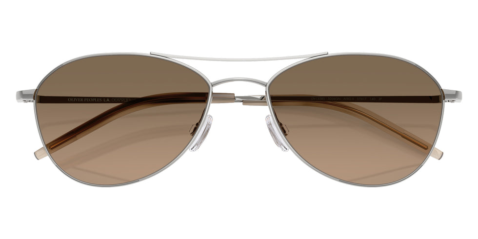 Oliver Peoples OV1358S Aero II 5036GN 57 - Silver / Sandstone Gradient Polarized #id:ov1358s5036gn_s:100125