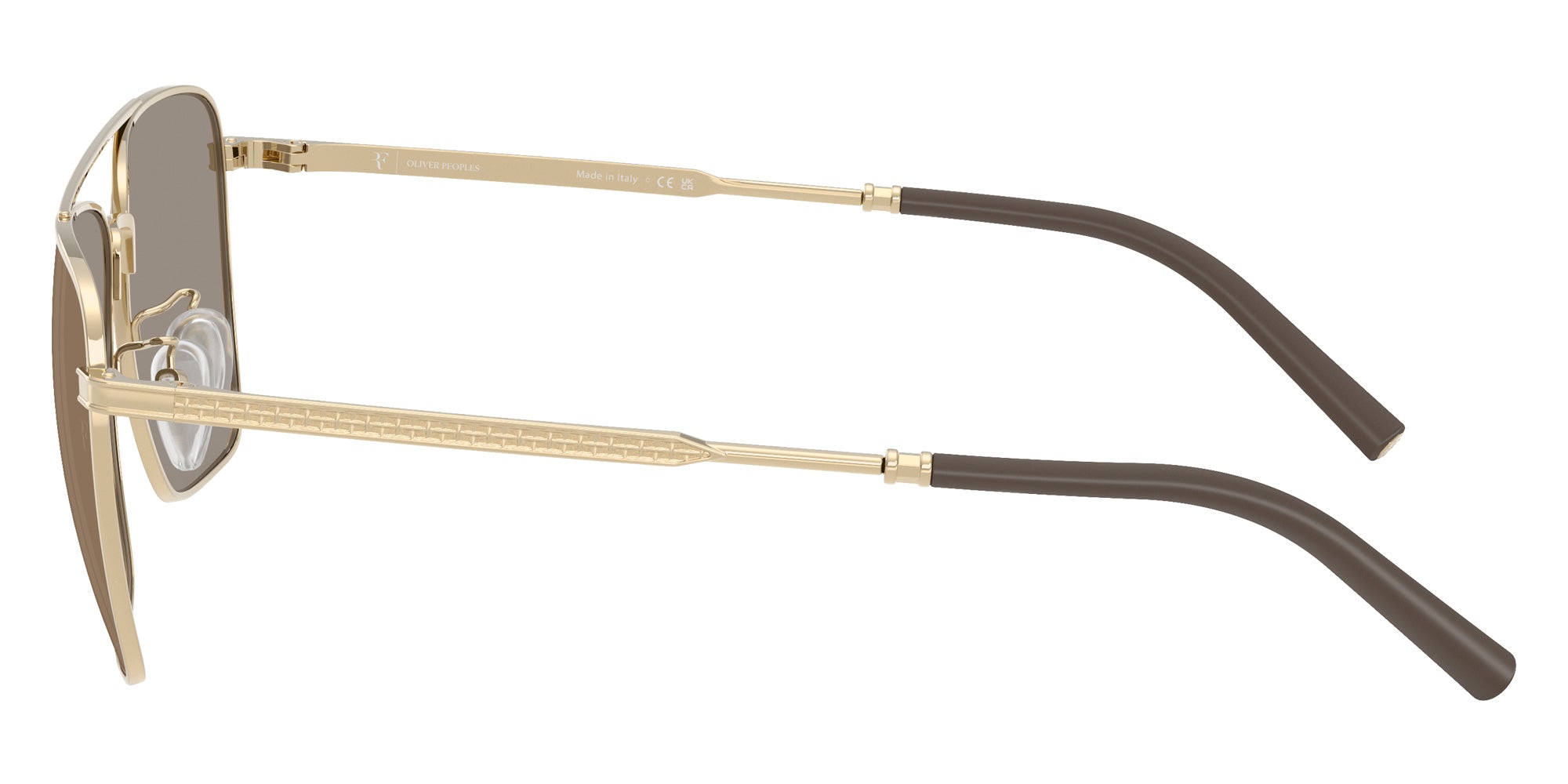 Oliver Peoples OV1362S R-15 50355A 56 - Gold / Desert Flash Mirrored #id:ov1362s50355a_s:100110