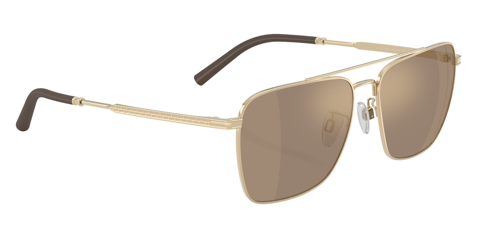 Oliver Peoples OV1362S R-15 50355A 56 - Gold / Desert Flash Mirrored #id:ov1362s50355a_s:100120