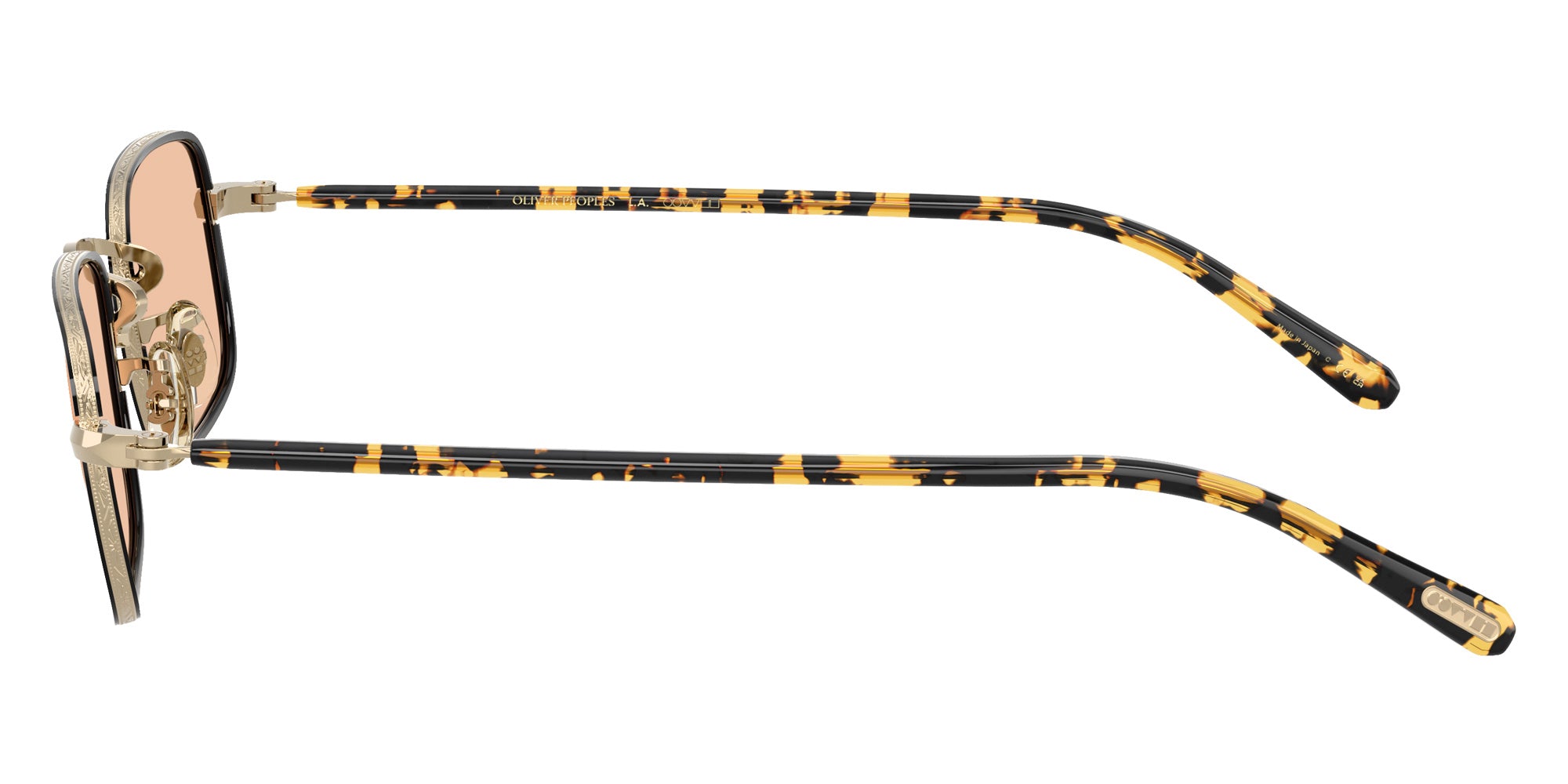 Oliver Peoples OV1366T Brymer 5035 49 - Gold/Black / Brown Wash #id:ov1366t5035_s:100110