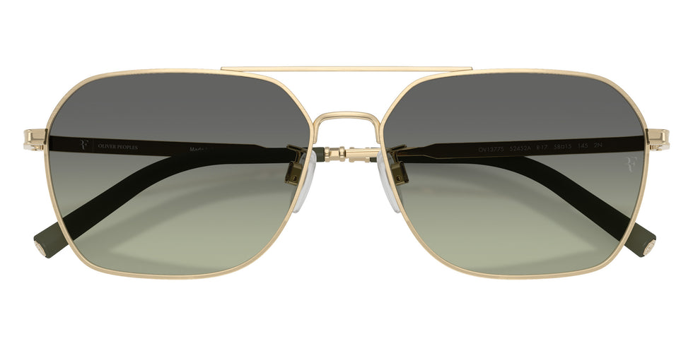 Oliver Peoples OV1377S R-17 52452A 58 - Brushed Gold #id:ov1377s52452a_s:106125
