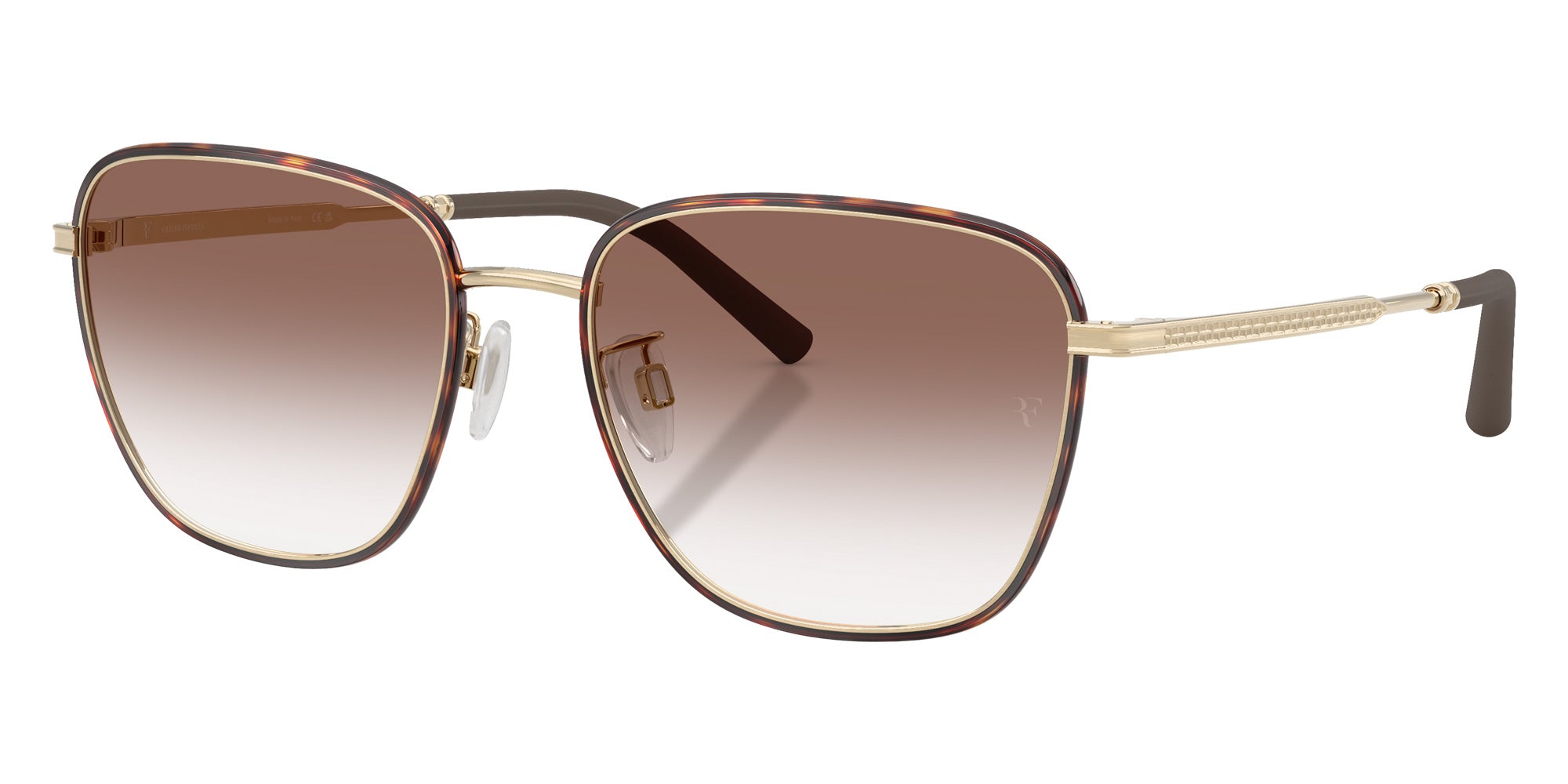 Oliver Peoples OV1378S R-18 524513 57 - Brushed Gold/Dark Mahogany #id:ov1378s524513_s:104105
