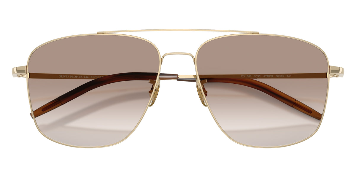 Oliver Peoples OV1380 Aymes 5035 58 - Gold / Soft Tan Gradient #id:ov13805035_s:100125