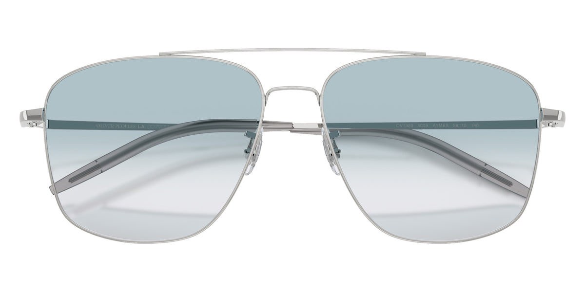 Oliver Peoples OV1380 Aymes 5036 58 - Silver / Sea Mist Gardient #id:ov13805036_s:102125
