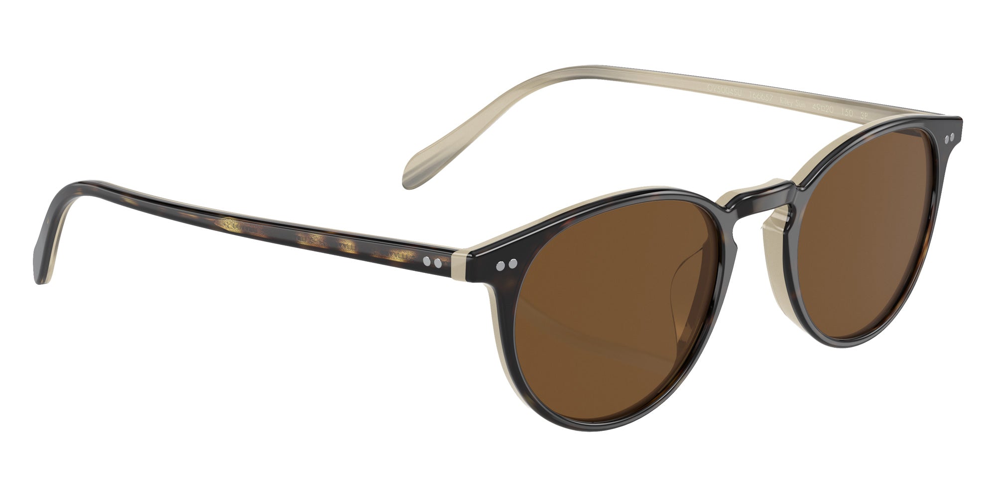 Oliver Peoples OV5004SU Riley Sun 166657 49 - Horn / True Brown Polarized #id:ov5004su166657_s:100120