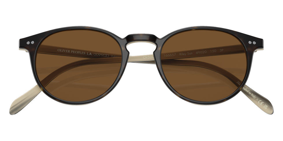 Oliver Peoples OV5004SU Riley Sun 166657 49 - Horn / True Brown Polarized #id:ov5004su166657_s:100125