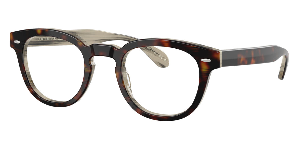 Oliver Peoples OV5036A Sheldrake Low Bridge Fit 1666 47 - 362/Horn #id:ov5036a1666_s:108105