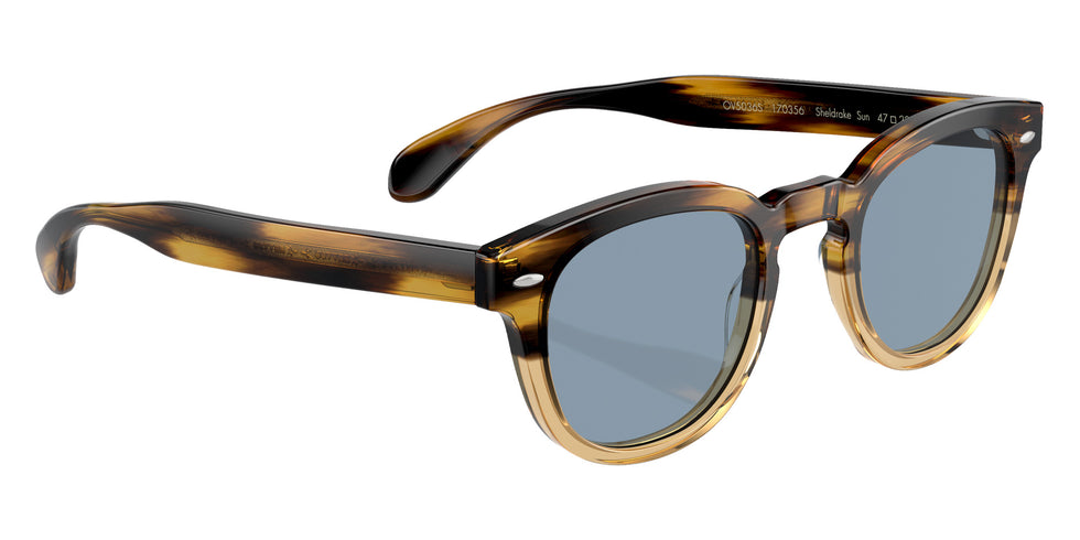 Oliver Peoples OV5036S Sheldrake Sun 170356 49 - Canarywood Gradient / Cobalto #id:ov5036s170356_s:102120