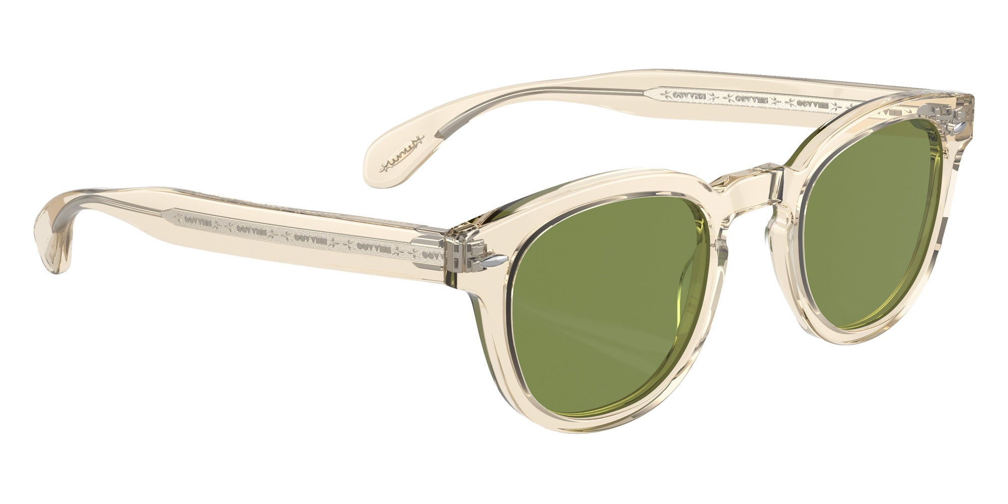 Oliver Peoples OV5036SF Sheldrake Sun-F 109452 47 - Buff / Green #id:ov5036sf109452_s:100120