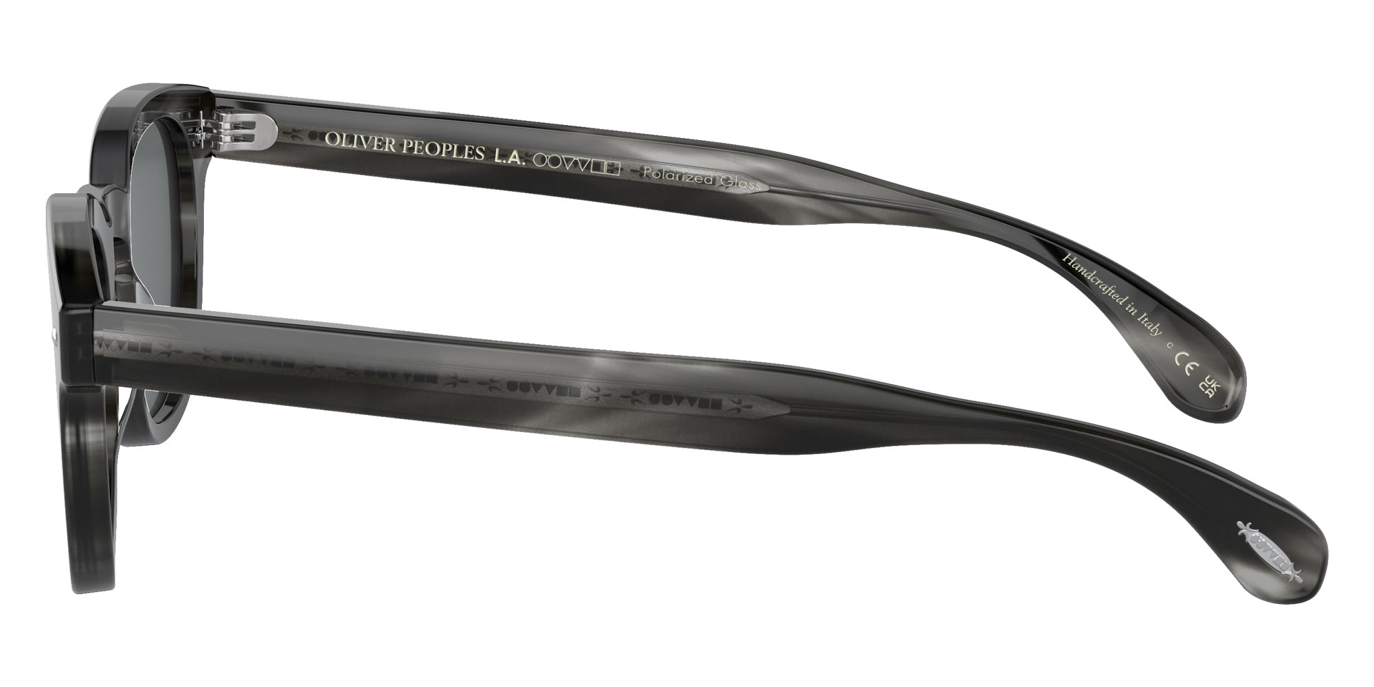 Oliver Peoples OV5036SF Sheldrake Sun Low Bridge Fit 1661P2 47 - Charcoal Tortoise / Gray Polarized #id:ov5036sf1661p2_s:100110