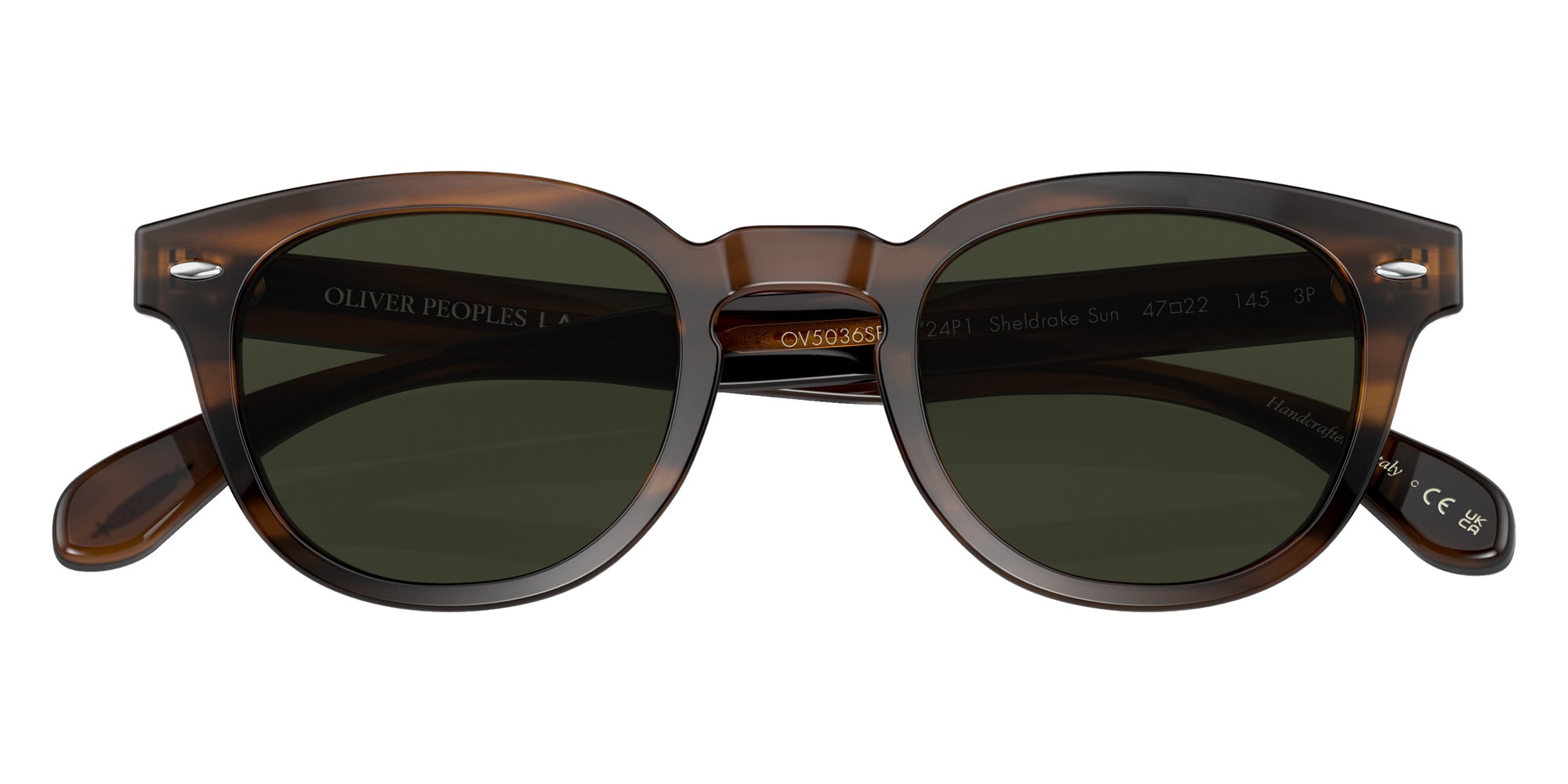 Oliver Peoples OV5036SF Sheldrake Sun-F 1724P1 47 - Tuscany Tortoise / G-15 Polarized #id:ov5036sf1724p1_s:100125