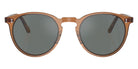 Oliver Peoples OV5183S O'Malley Sun 1783W5 48 - Carob / Regal Blue Mirrored #id:ov5183s1783w5_s:108100