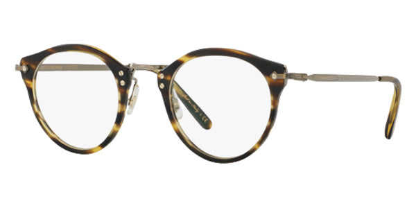 Oliver Peoples OV5184 OP-505 1474 47 - Semi-Matte Cocobolo-Antique Gold #id:ov51841474_s:104100