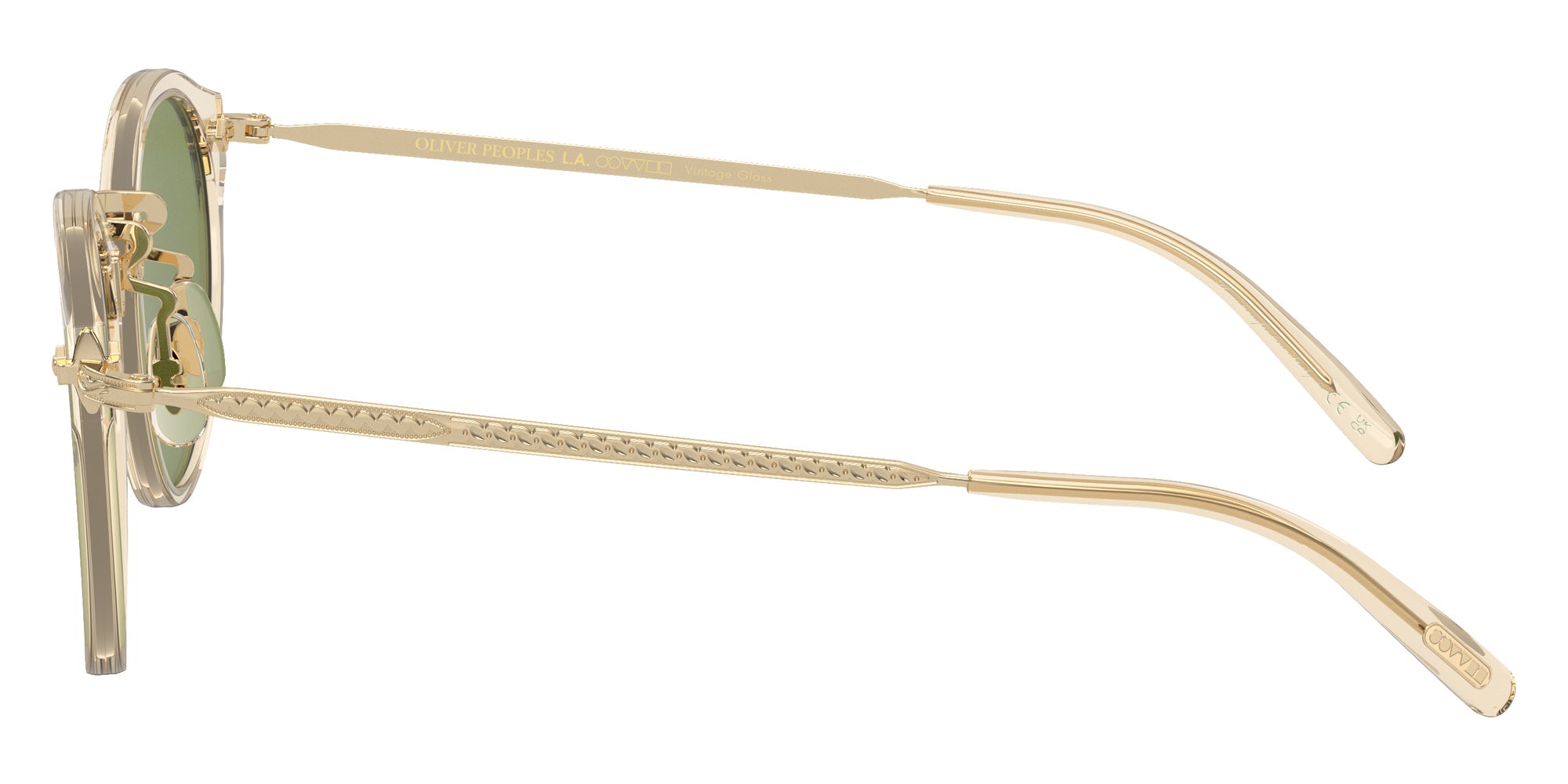 Oliver Peoples OV5184S OP-505 Sun 109452 47 - Buff-Gold / Green #id:ov5184s109452_s:102110