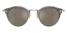 Oliver Peoples OV5184S OP-505 Sun 143639 47 - Vintage Gray Fade-Silver / Dark Gray Mirrored Gold #id:ov5184s143639_s:104100
