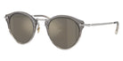 Oliver Peoples OV5184S OP-505 Sun 143639 47 - Vintage Gray Fade-Silver / Dark Gray Mirrored Gold #id:ov5184s143639_s:104105
