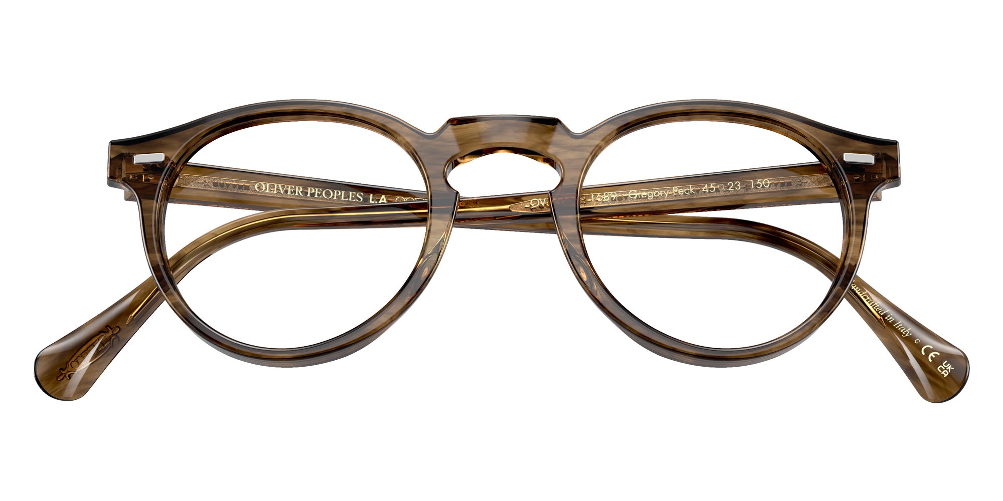 Oliver Peoples OV5186 Gregory Peck 1689 45 - Sepia Smoke #id:ov51861689_s:120120