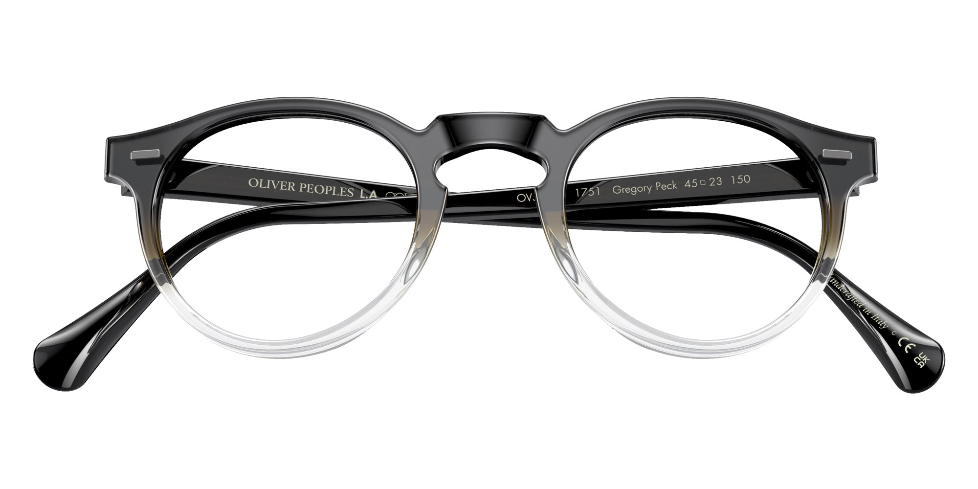 Oliver Peoples OV5186 Gregory Peck 1751 45 - Dark Military/Crystal Gradient #id:ov51861751_s:132125