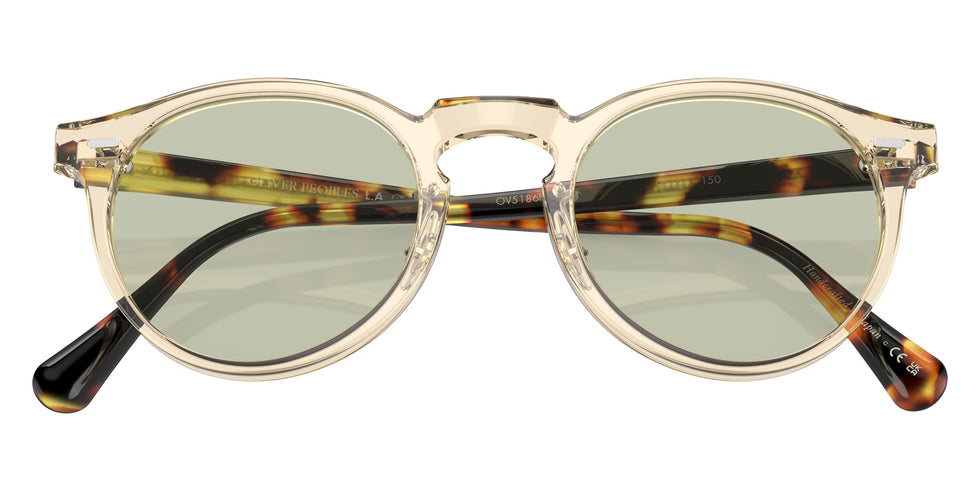 Oliver Peoples OV5186F Gregory Peck-F 1485 47 - Buff / Green Wash #id:ov5186f1485_s:106125