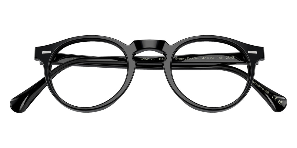 Oliver Peoples OV5217S Gregory Peck Sun 1005GH 47 - Black / Sky Blue Photochromic #id:ov5217s1005gh_s:100120