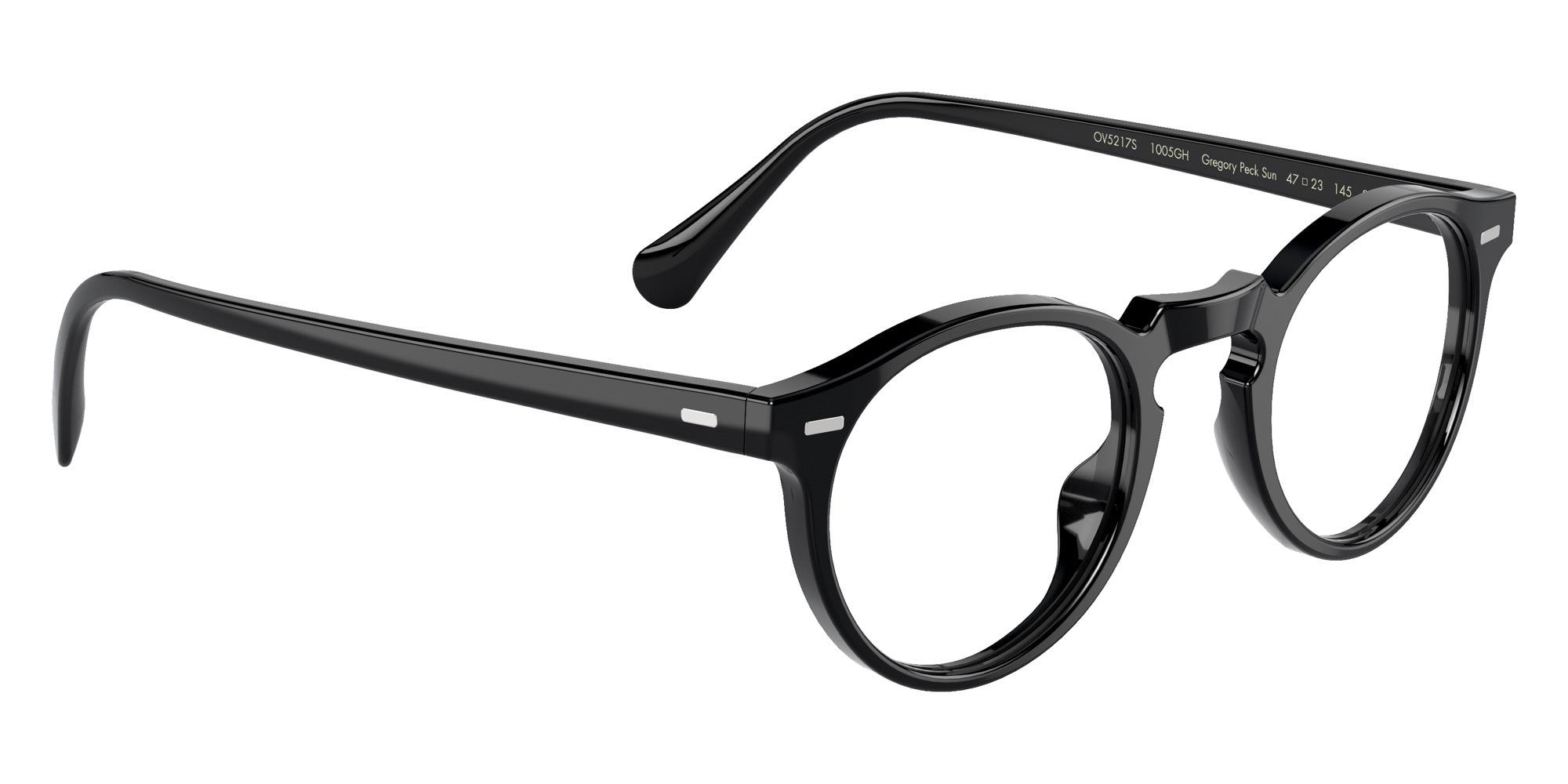 Oliver Peoples OV5217S Gregory Peck Sun 1005GH 47 - Black / Sky Blue Photochromic #id:ov5217s1005gh_s:100125