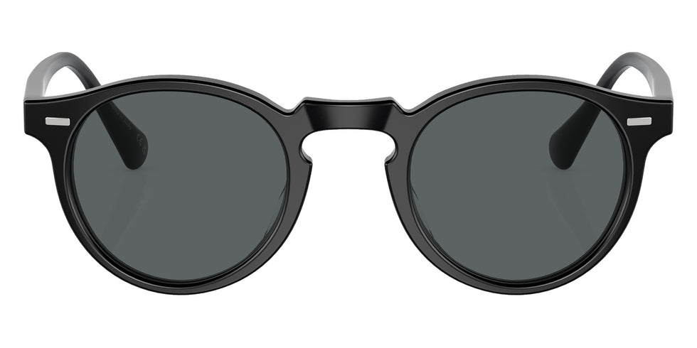 Oliver Peoples OV5217S Gregory Peck Sun 1031P2 47 - Semi-Matte Black / Dark Gray Polarized #id:ov5217s1031p2_s:102100