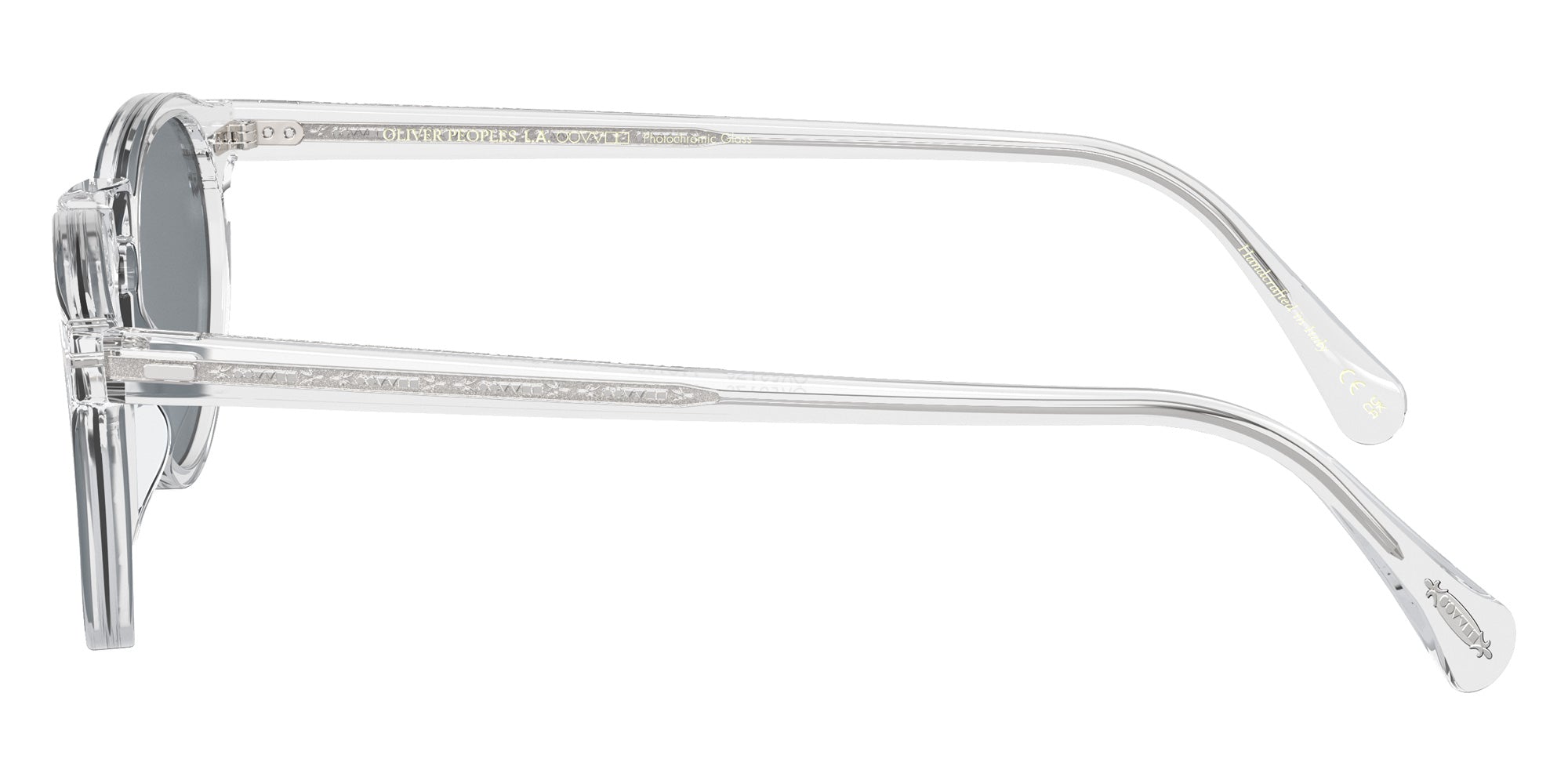 Oliver Peoples OV5217S Gregory Peck Sun 1101R8 50 - Crystal / Blue Photochromic #id:ov5217s1101r8_s:106110