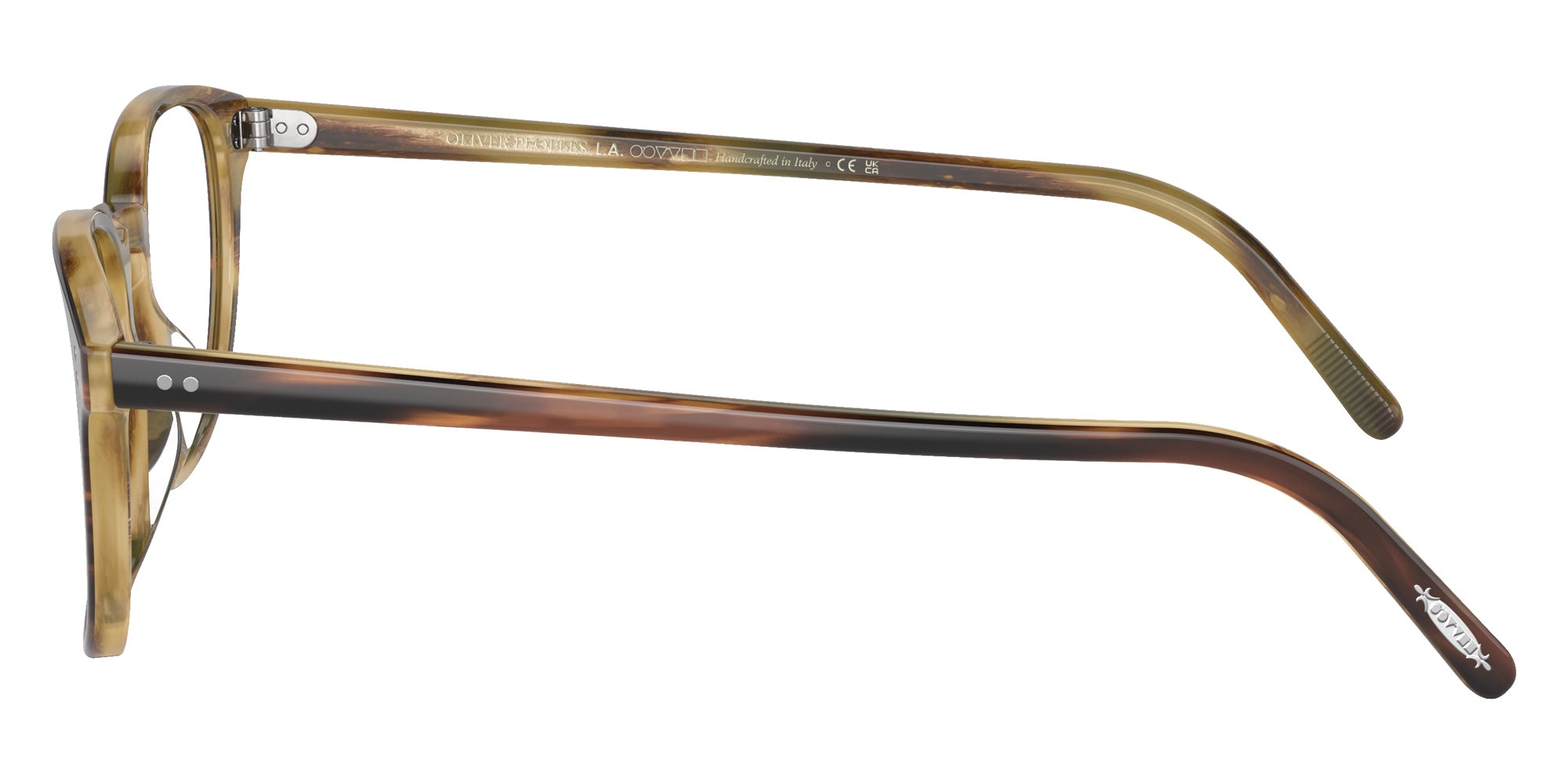 Oliver Peoples OV5219 Fairmont 1310 45 - Amaretto-Striped Honey #id:ov52191310_s:108110