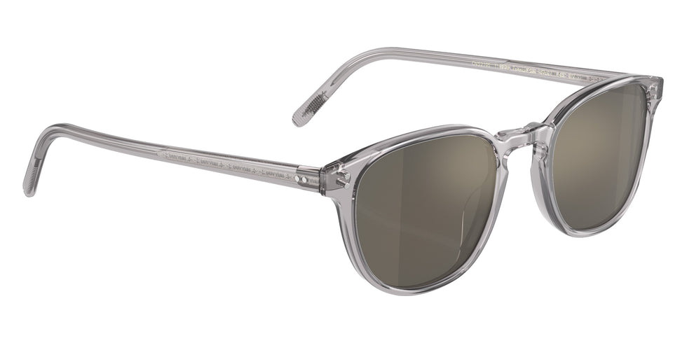 Oliver Peoples OV5219S Fairmont Sun 113239 49 - Workman Gray / Dark Gray Mirrored Gold #id:ov5219s113239_s:104120