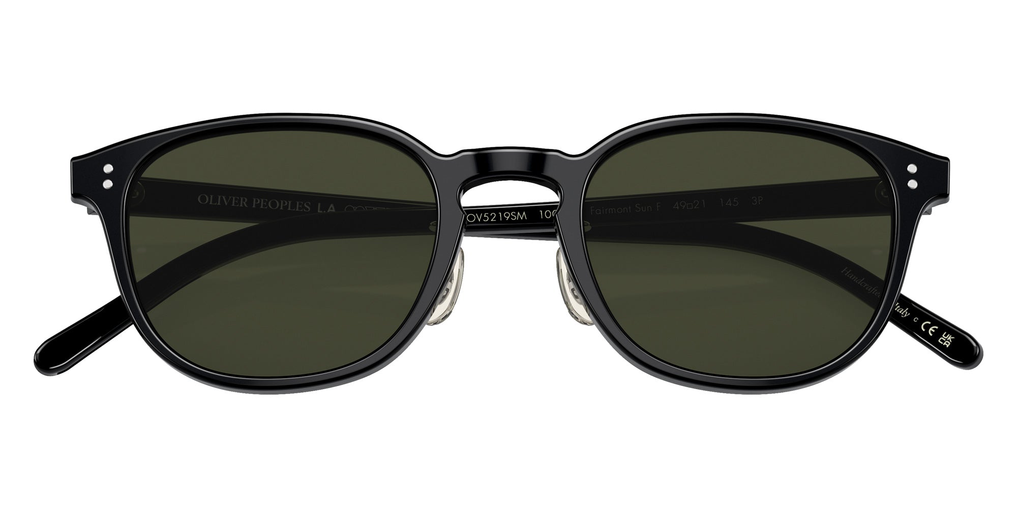 Oliver Peoples OV5219SM Fairmont Sun-F 1005P1 49 - Black / G-15 Polarized #id:ov5219sm1005p1_s:100125