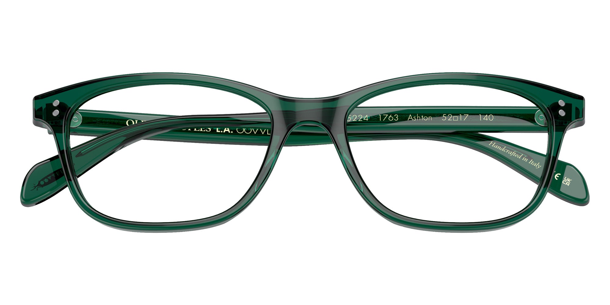 Oliver Peoples OV5224 Ashton 1763 50 - Translucent Dark Teal #id:ov52241763_s:104125