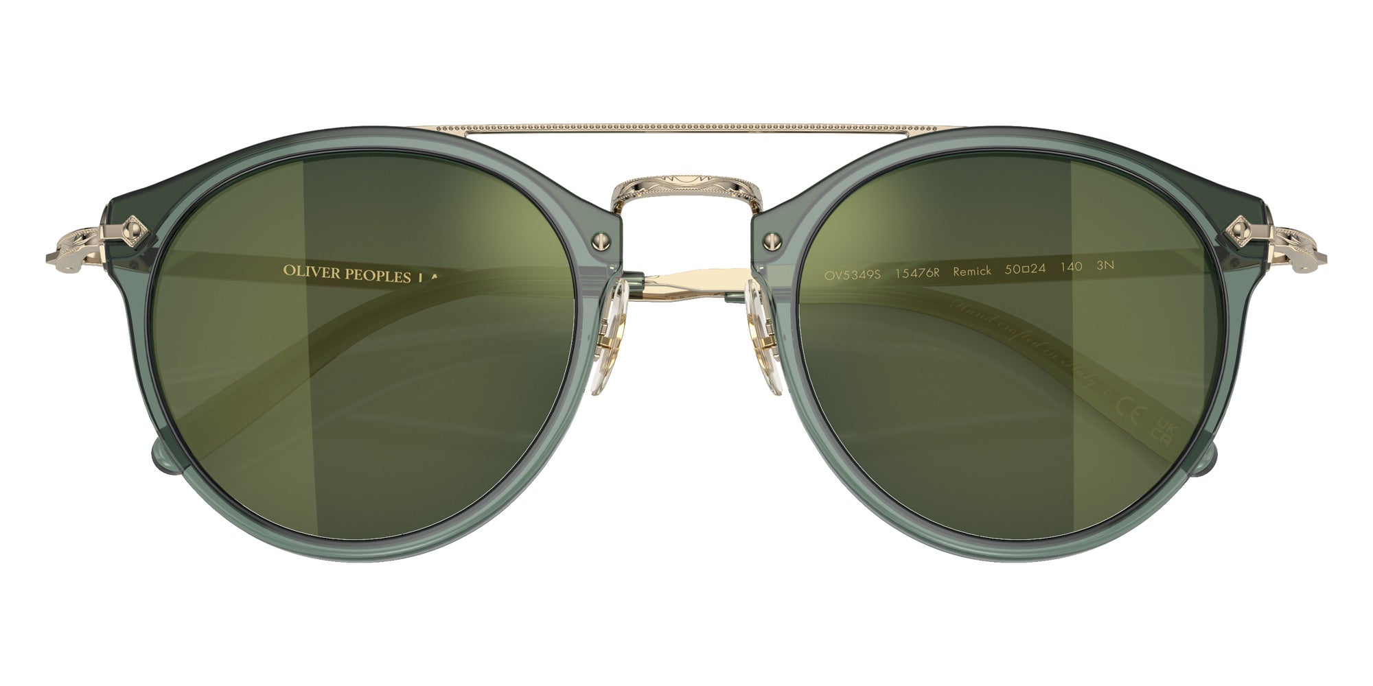 Oliver Peoples OV5349S Remick 15476R 50 - Ivy/Gold / Graphite Gold Mirrored #id:ov5349s15476r_s:102125