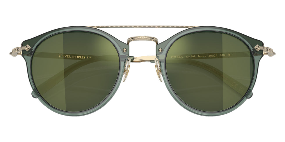 Oliver Peoples OV5349S Remick 15476R 50 - Ivy/Gold / Graphite Gold Mirrored #id:ov5349s15476r_s:102125