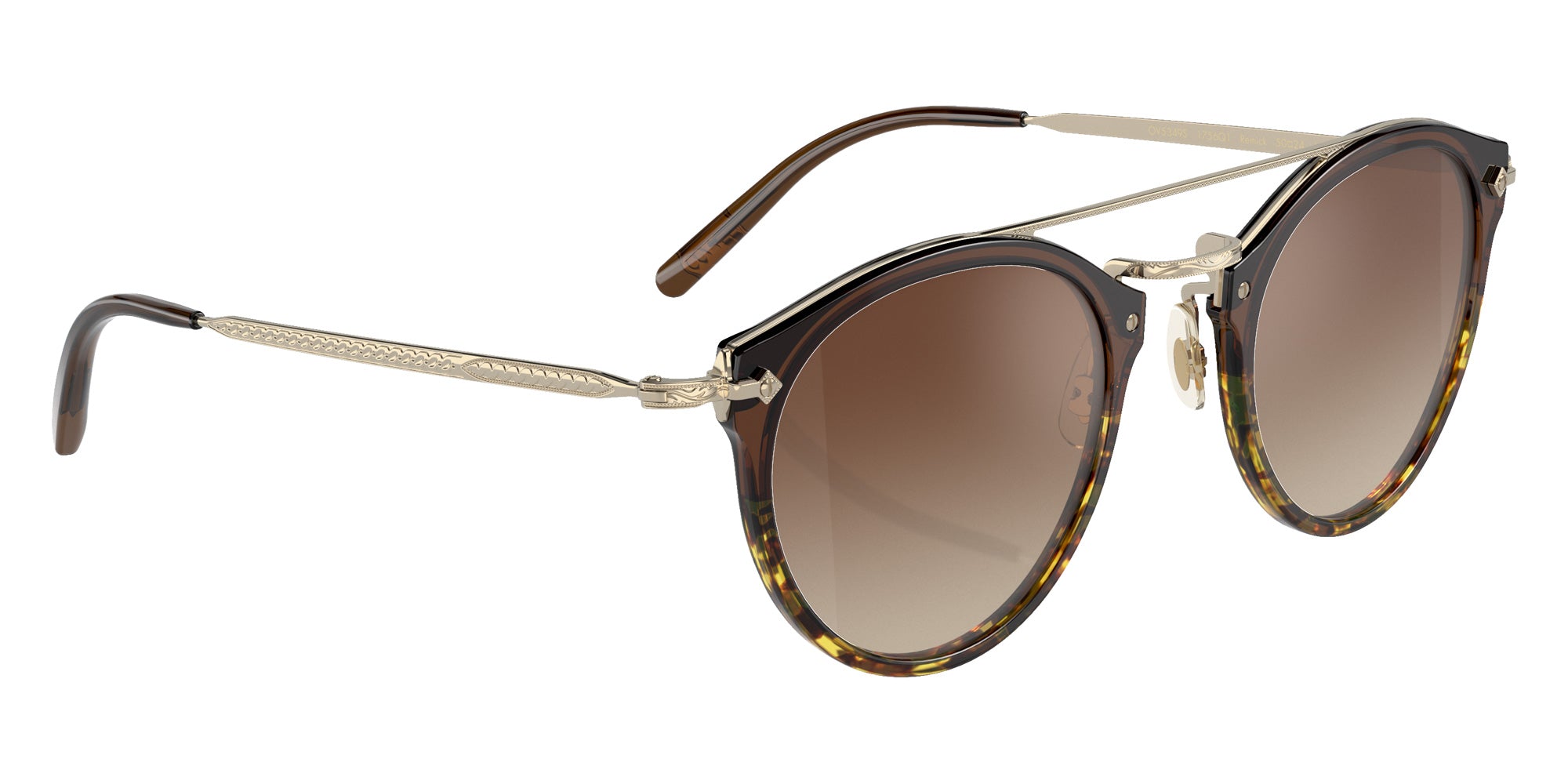 Oliver Peoples OV5349S Remick 1756Q1 50 - Espresso/382 Gradient/Gold / Dark Brown Gradient Mirrored #id:ov5349s1756q1_s:104120
