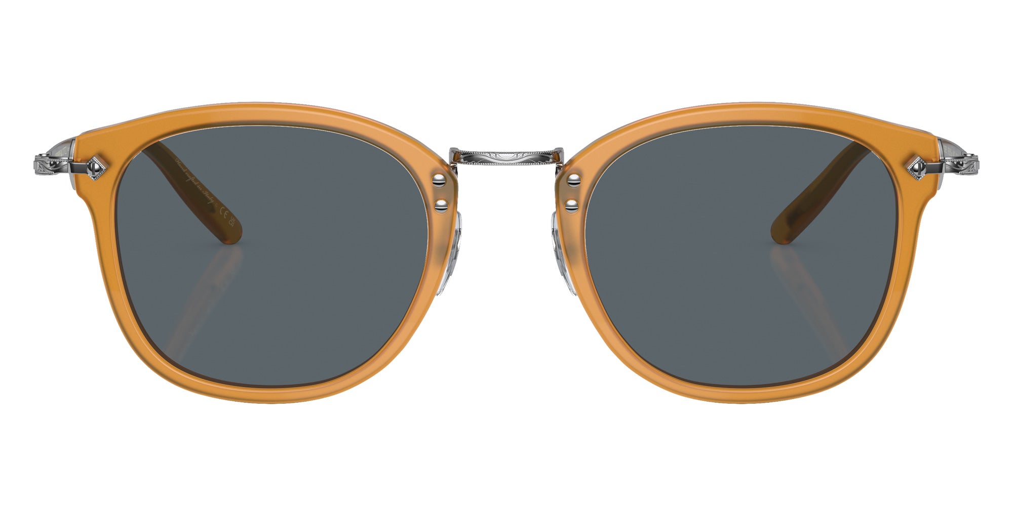 Oliver Peoples OV5350S OP-506 Sun 1578R5 49 - Amber-Silver / Blue #id:ov5350s1578r5_s:102100