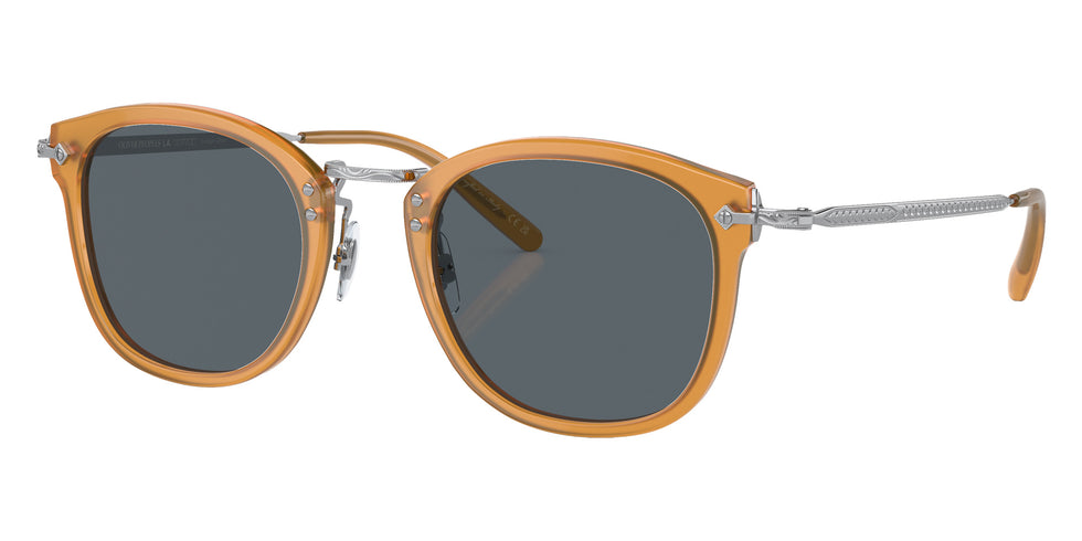 Oliver Peoples OV5350S OP-506 Sun 1578R5 49 - Amber-Silver / Blue #id:ov5350s1578r5_s:102105