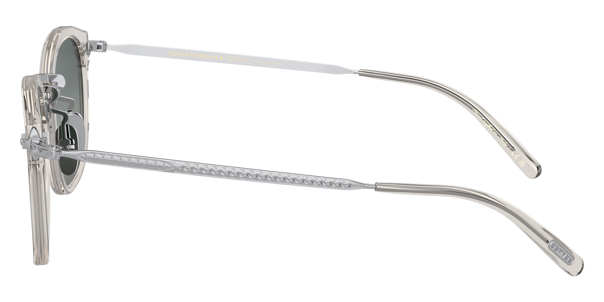 Oliver Peoples OV5350S OP-506 Sun 166941 49 - Black Diamond/Brushed Silver / Steal Gradient #id:ov5350s166941_s:104110