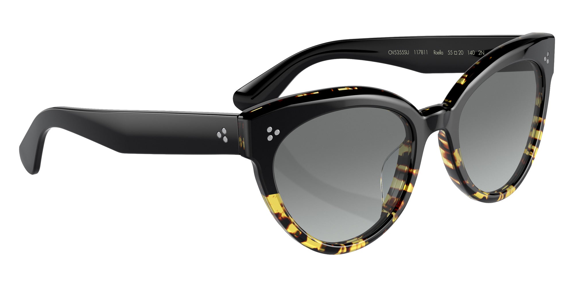 Oliver Peoples OV5355SU Roella 117811 55 - Black/Dtbk Gradient / Gray Gradient #id:ov5355su117811_s:100120
