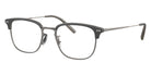 Oliver Peoples OV5359 Willman 1282 49 - Semi-Matte Black-Olive Tortoise-Antique Pewter #id:ov53591282_s:104105