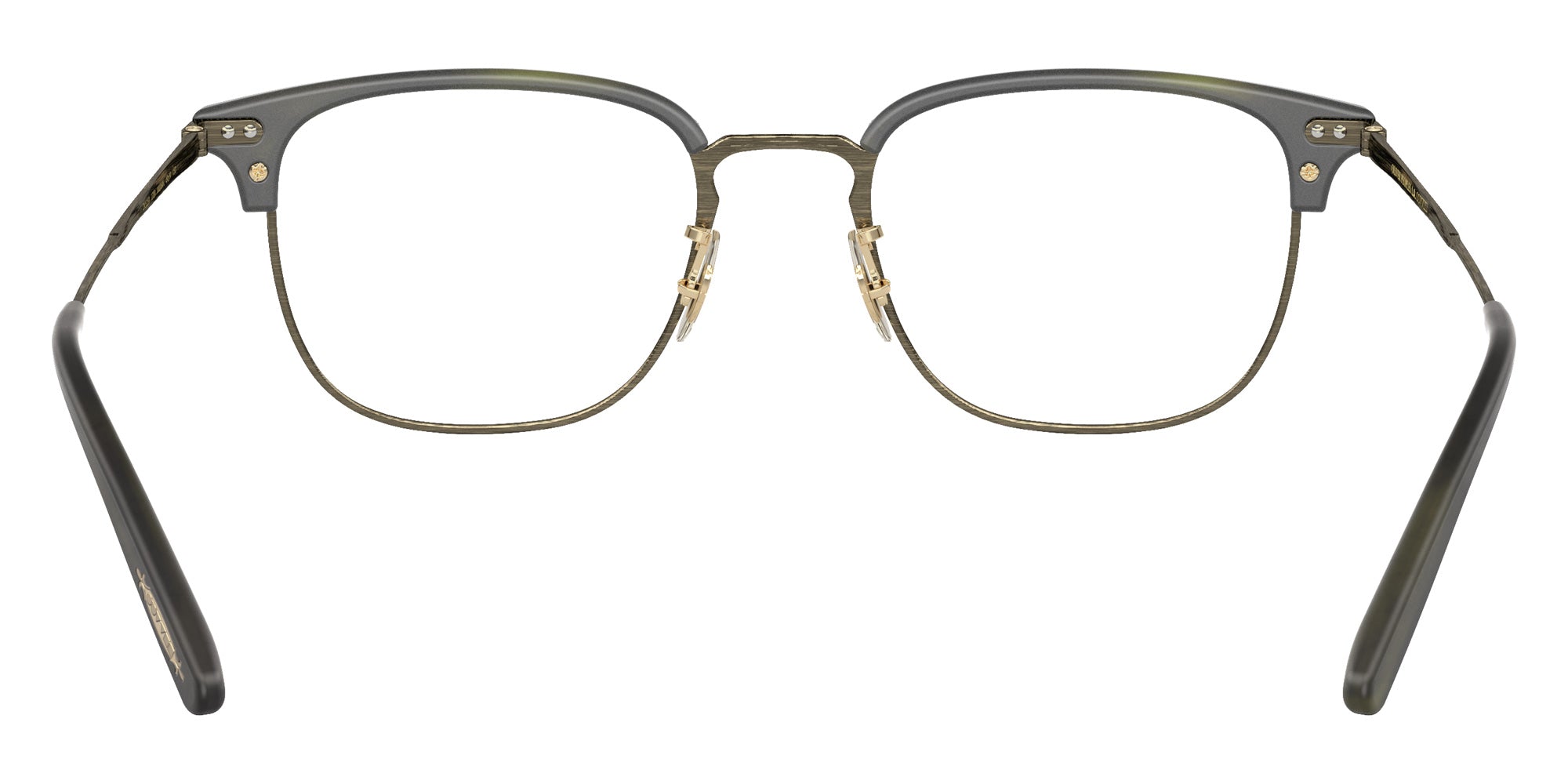 Oliver Peoples OV5359 Willman 1709 49 - Semi-Matte Emerald Bark/Antique Gold #id:ov53591709_s:108115
