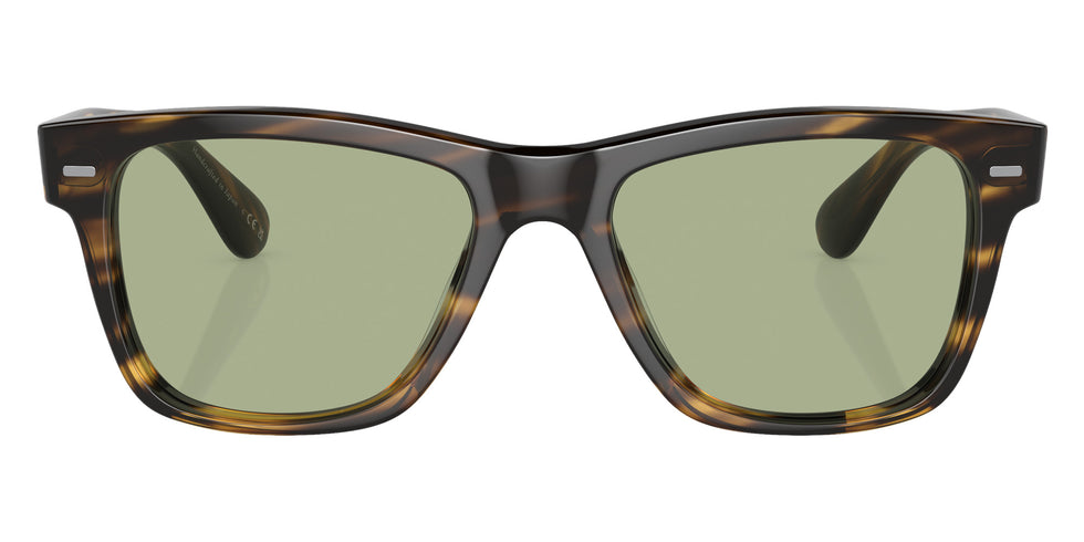 Oliver Peoples OV5393SF Oliver Sun-F 100352 52 - Cocobolo / Green Wash #id:ov5393sf100352_s:100100