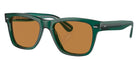 Oliver Peoples OV5393SU Oliver Sun Limited Edition 176353 54 - Translucent Dark Teal / Cognac #id:ov5393su176353_s:100105