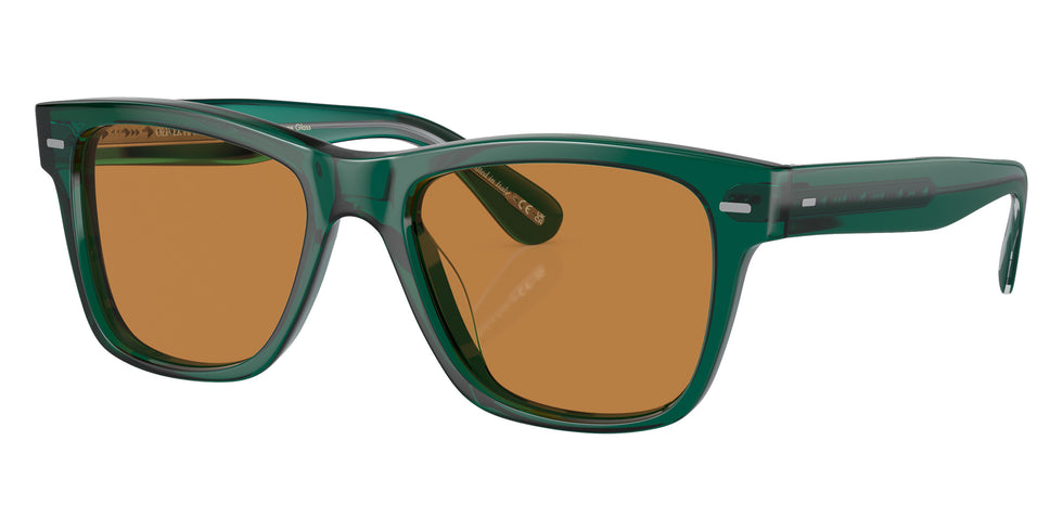 Oliver Peoples OV5393SU Oliver Sun Limited Edition 176353 54 - Translucent Dark Teal / Cognac #id:ov5393su176353_s:100105