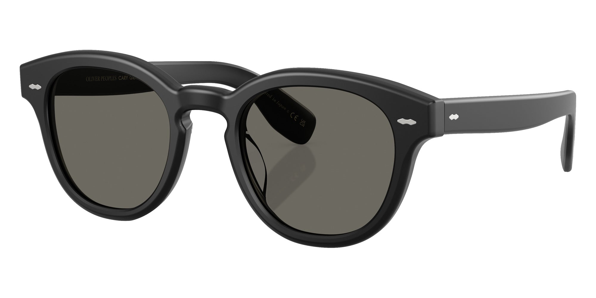 Oliver Peoples OV5413SU Cary Grant Sun 1796R5 50 - Semi Matte Black / Carbon Gray #id:ov5413su1796r5_s:104105