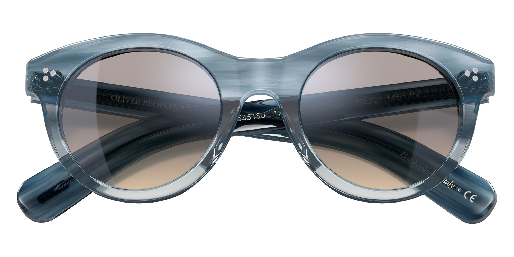 Oliver Peoples OV5451SU Merrivale 170232 49 - Dusk Blue VSB / Moondust Gradient Mirrored #id:ov5451su170232_s:100125