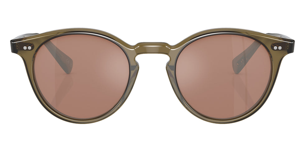 Oliver Peoples OV5459SU Romare Sun 1678W4 48 - Dusty Olive / Persimmon Mirrored #id:ov5459su1678w4_s:102100