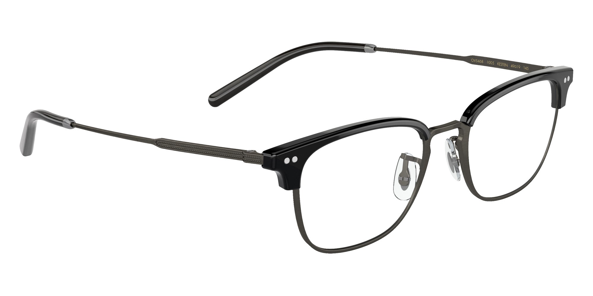 Oliver Peoples OV5468 Kesten 1005 49 - Antique Pewter/Black #id:ov54681005_s:100120